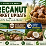 Arecanut Price Today 24 August 2026