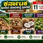 Karnataka Market Price Today 11 September 2026 Shi