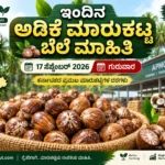 Shivamogga Arecanut Market Price Today – Karnataka